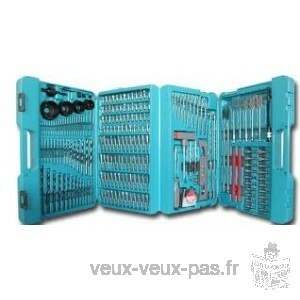 Jeu d'embouts/forets Makita 216 pièces MONSIEUR-OUTILLAGES