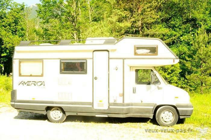 Camping car Fiat ducato 2,5 TD Modele América/ Arca