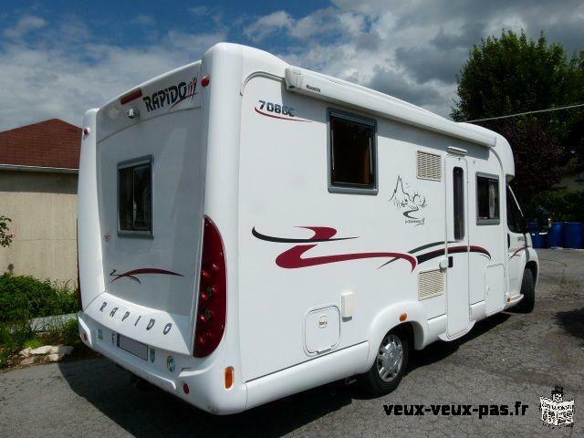 VENDS CAMPING-CAR RAPIDO CITROEN 2.2L HDI URGENT!