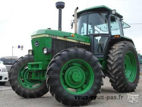 Offre de mon tracteur John Deere 3650