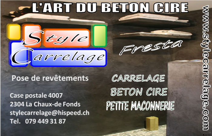 Béton Ciré / Carrelage