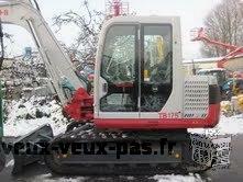 Mini pelle Takeuchi Midibagger TB 175W, année 2007