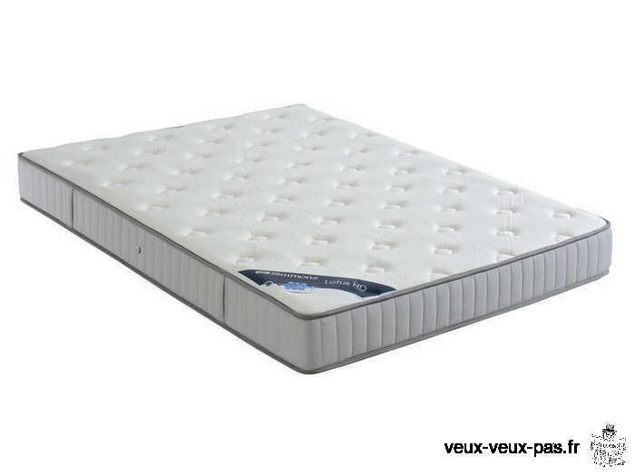 Matelas SIMMONS Lotus HD, quasi neuf, garantie jusque octobre 2024