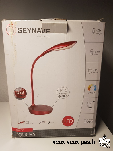 Desk lamp LED with USB charger