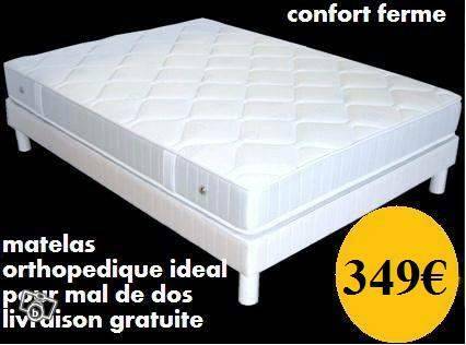 Matelas orthopédique neuf livrée a domicile