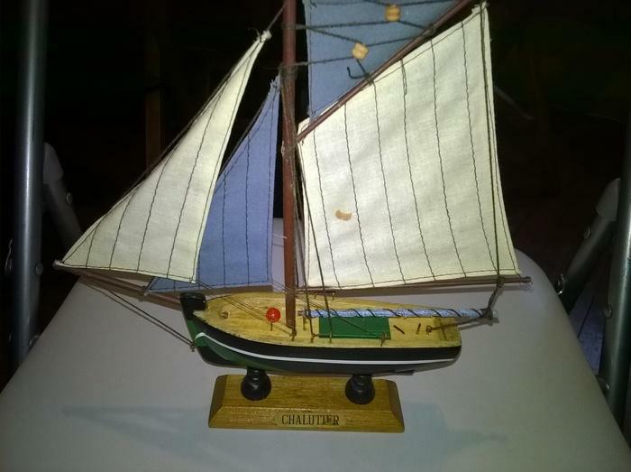 Maquette Bateau Chalutier De Bretagne