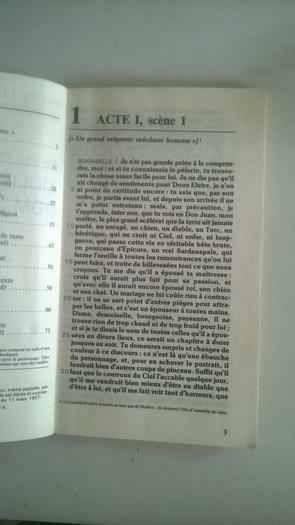 Livre 10 textes expliques MOLIERE