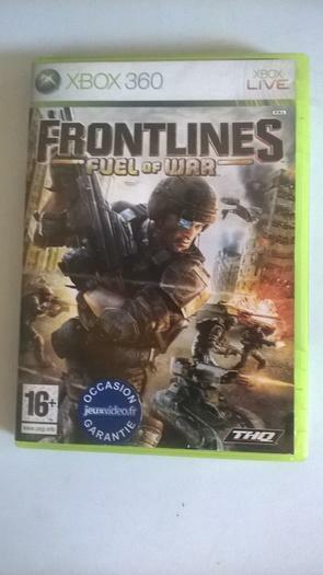 FRONTLINES FUEL OF WAR / JEU CONSOLE XBOX 360 Jeu en superbe état prêt à jouer