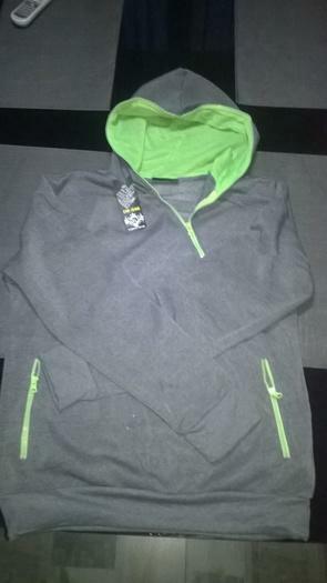 Sweat gris fluo XL NEUF H/F