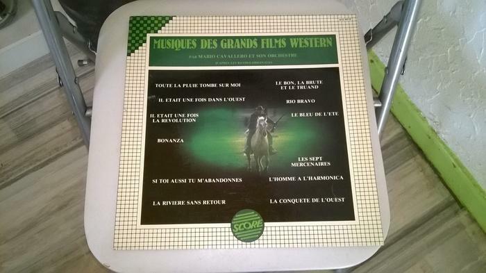 Vinyle musique des grands films Western 1981