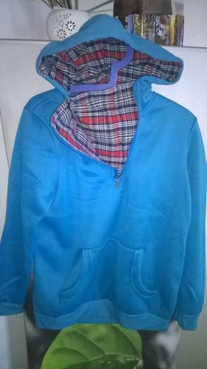 Beau Sweat turquoise NEUF