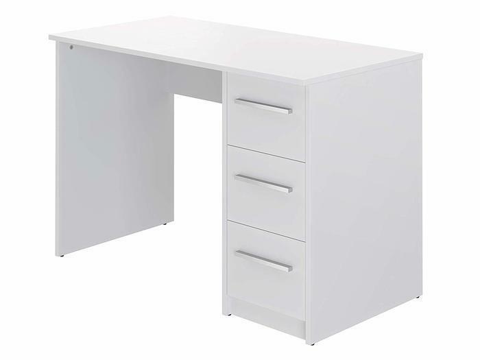 Bureau 3 tiroirs Idro Modern, 56 x 110 x 73,5