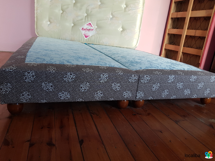 Lit 2 places (sommier + matelas)