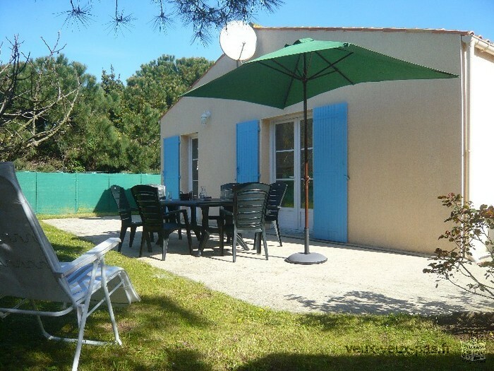 OLERON location maison classée 2* 3ch/6pers plain-pied calme