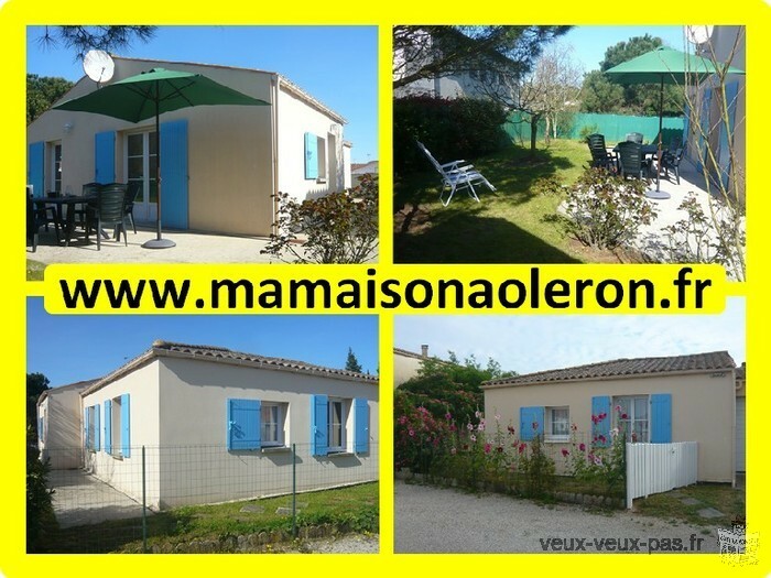 OLERON location maison classée 2* 3ch/6pers plain-pied calme