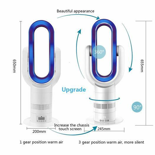 Fan Without Blade Heating Hot + Fan Cool