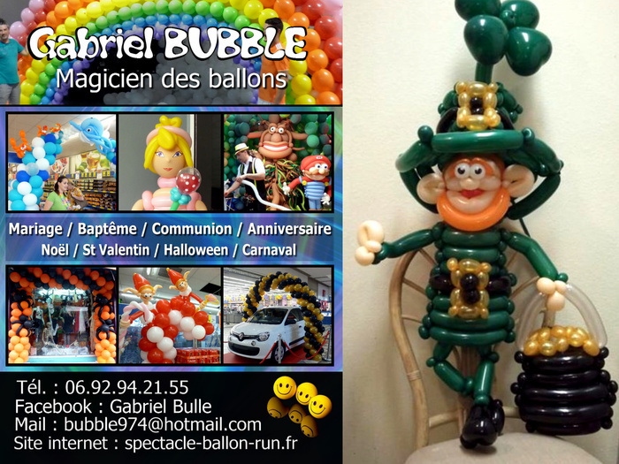 Décoration en ballon / St Patrick 17 mars