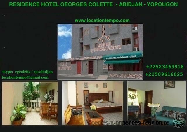 LOCATION DE VACANCES - STUDIO MEUBLE- ABIDJAN