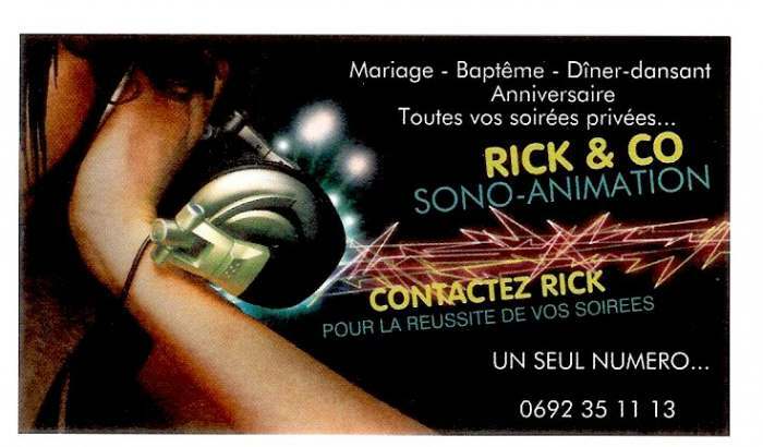 RICK & CO SONO-ANIMATION