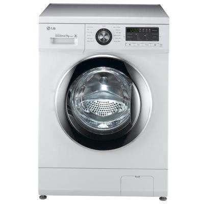 LG LAVE LINGE FRONTAL BLANC ET INOX 7KG DIRECT DRIVE