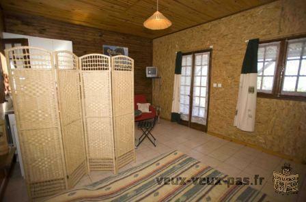 Bungalows en bois au sud de La Réunion