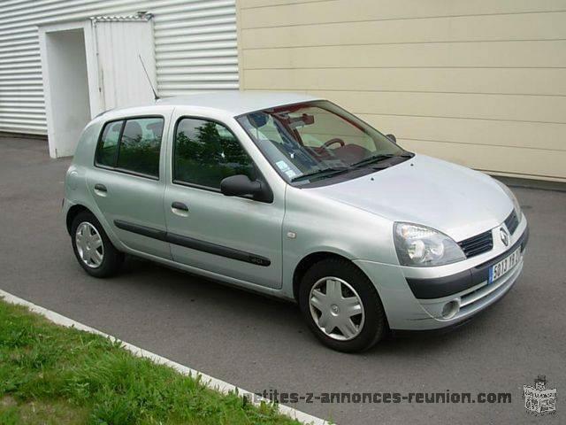 berline renault clio 2 1.5 dci 65ch confort authentique,diesel 2004,5 portes,