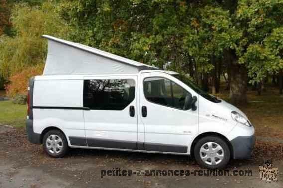 Fourgon aménagé renault trafic, 4 places