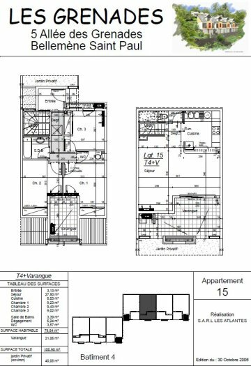 T4 duplex vue mer