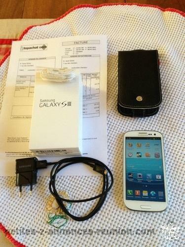 Un Samsung Galaxy Blanc S3 32GO