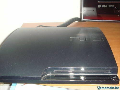 PS3 Slim Sony 120 Go Garantie 10 mois+ 3 Jeux+2 Manettes