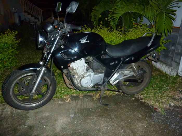 VEND HONDA 500CB NOIR