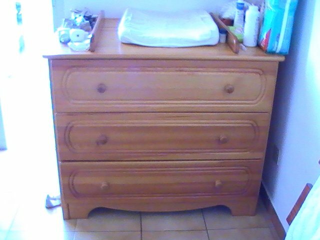 Vends ensemble lit BB + commode