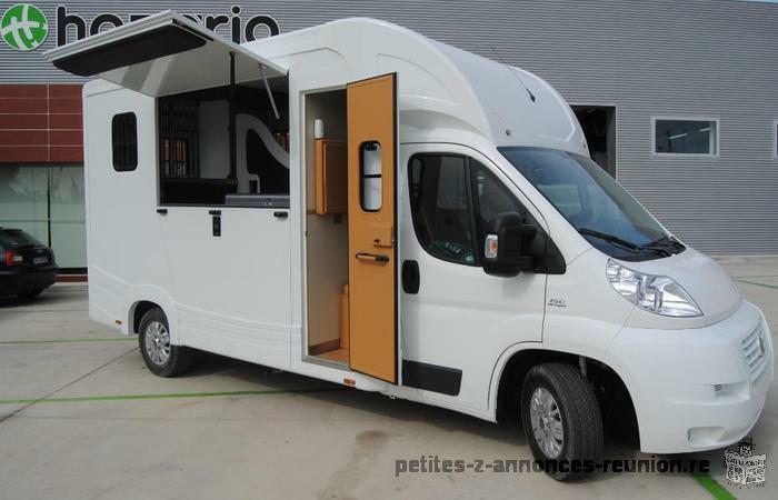 Camion VL cheveaux Fiat Ducato