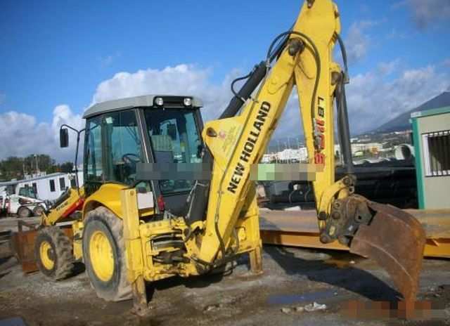 Send Backhoe NEW HOLLAND LB110B-2007, 1263h