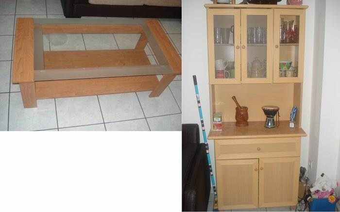 VEND ETAGERE+TABLE BASSE