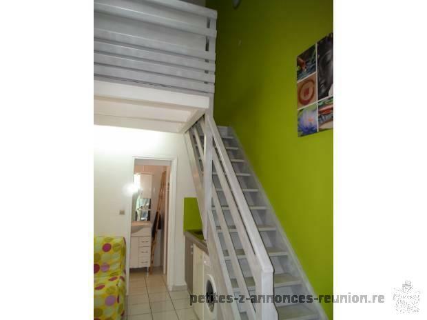 Studio 27 m2 Ermitage Les Bains près du lagon