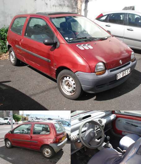 RENAULT TWINGO ROUGE METALLISÉ