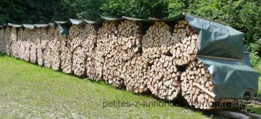 Bois de chauffage secs 38 euros TTC livraison compris