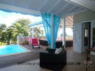 Charmante Villa F4 VUE MER avec piscine+garage‏