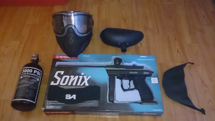 Vente Kit Paintball Spider Sonix