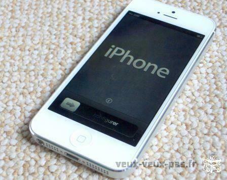 Iphone 5 blanc neuf