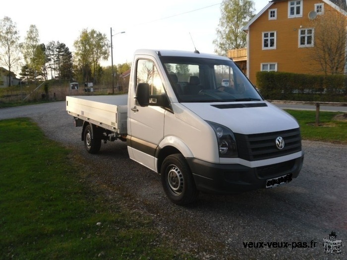 Volkswagen Crafter 35 avec trois bennes