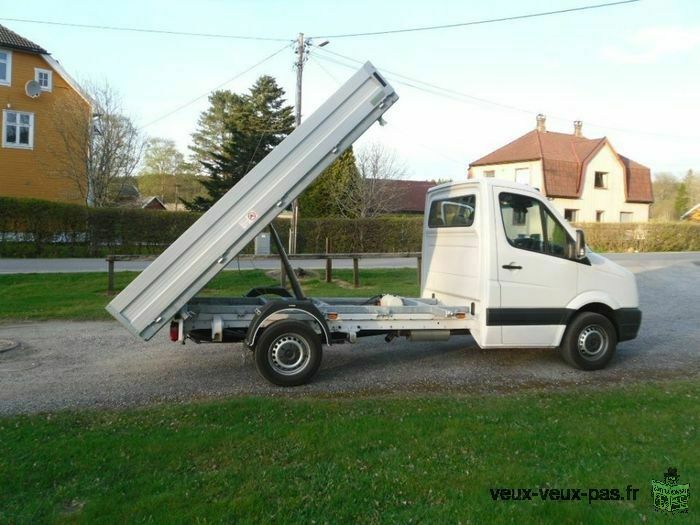 Volkswagen Crafter 35 avec trois bennes