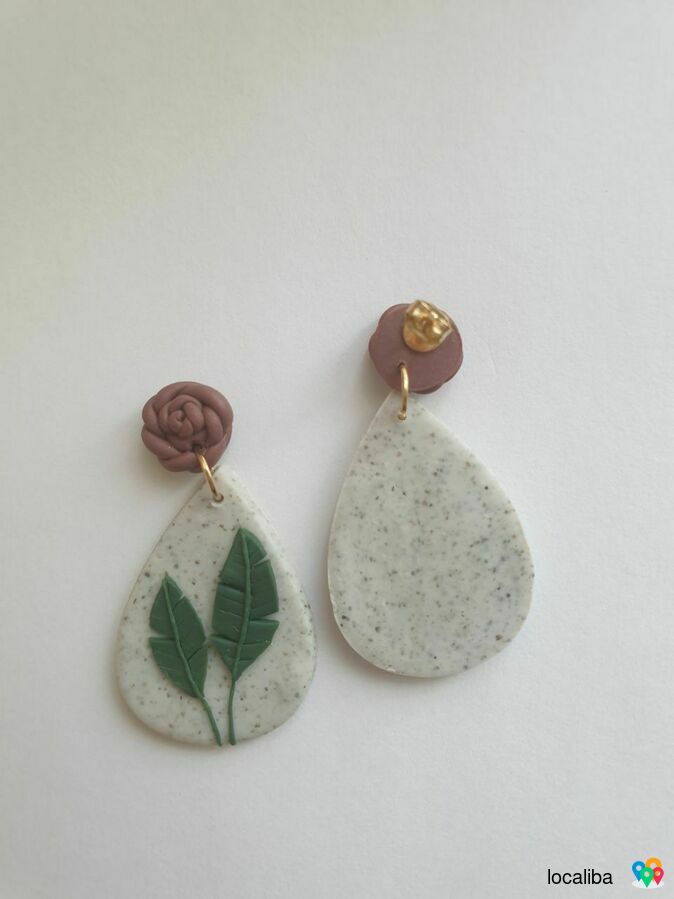 Earrings/handmade/plant/nature
