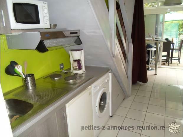 Studio 27 m2 Ermitage Les Bains près du lagon