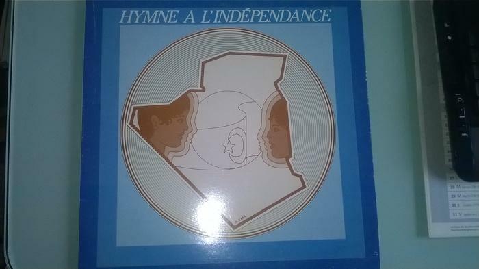 Vinyle Hymne à L Independance Algerienne